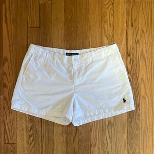 Vintage Polo Ralph Lauren 90s White Shorts